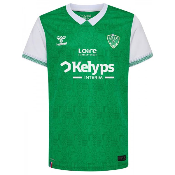 AS Saint-Etienne maillot domicile ASSE uniforme de football adulte première tenue de sport pour homme haut de football 2025-2026